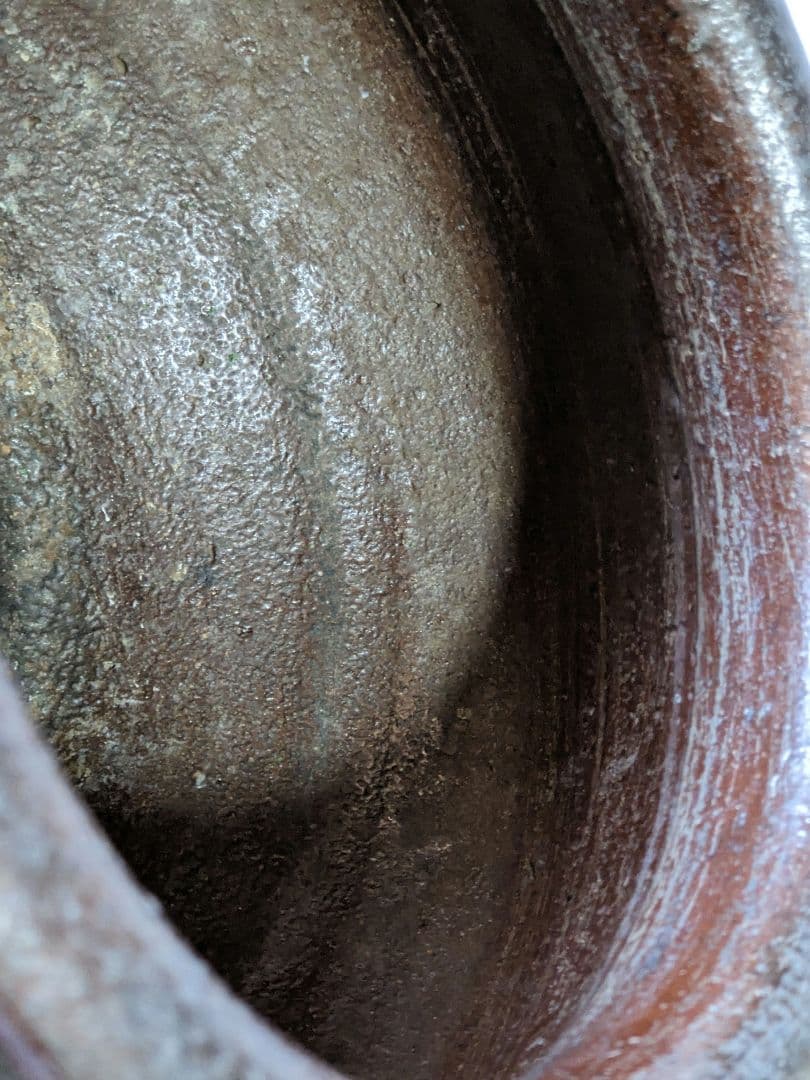 ♦江戸時代 香炉 建水 梅花皮 茶道具 アンティーク骨董品 コレクション