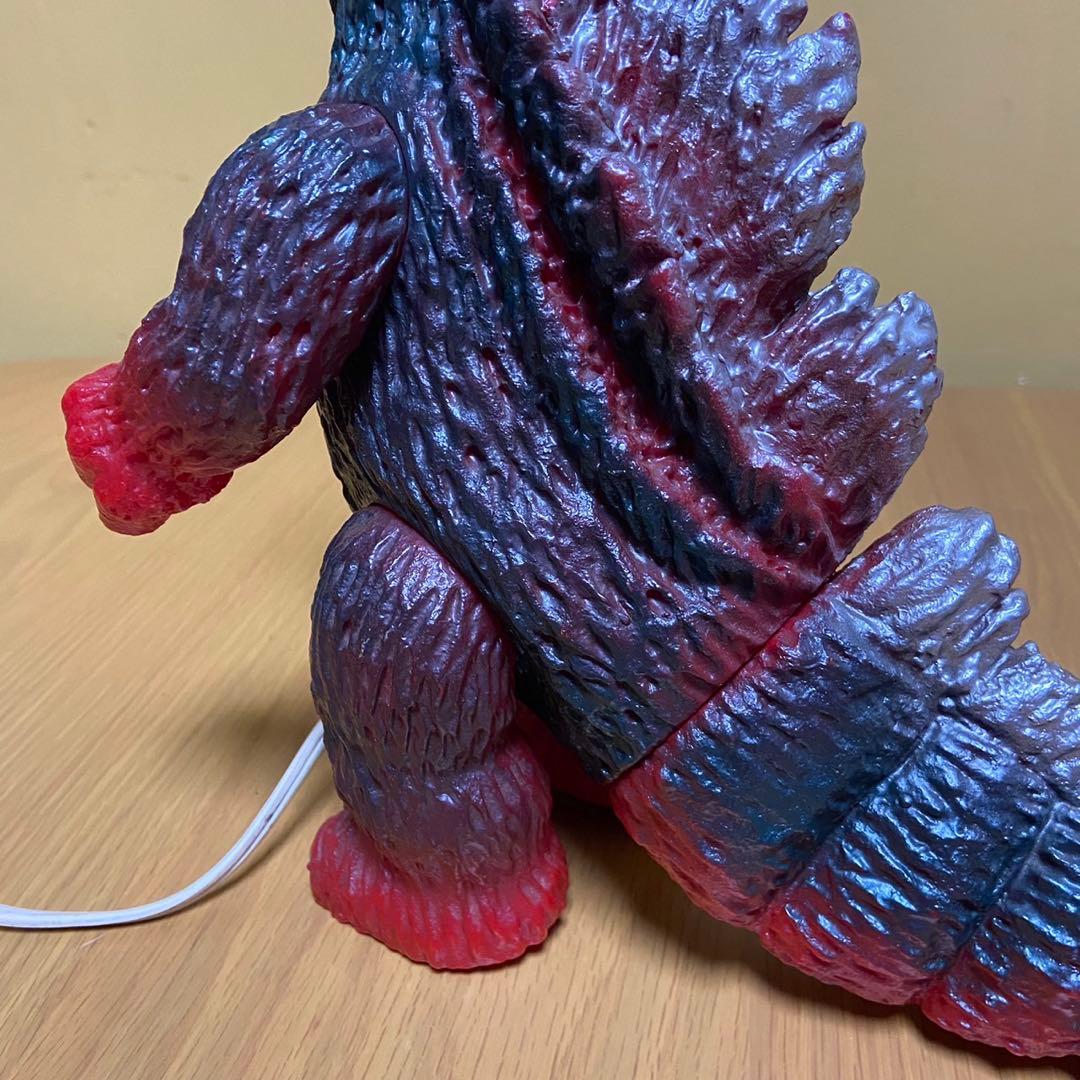 ポピー グレートザウルス ライト点灯 ゴジラ ソフビ 5400