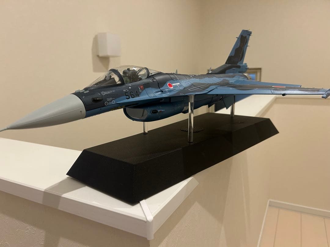 田中 野夫　完成品　ディアゴスティーニF-2戦闘機