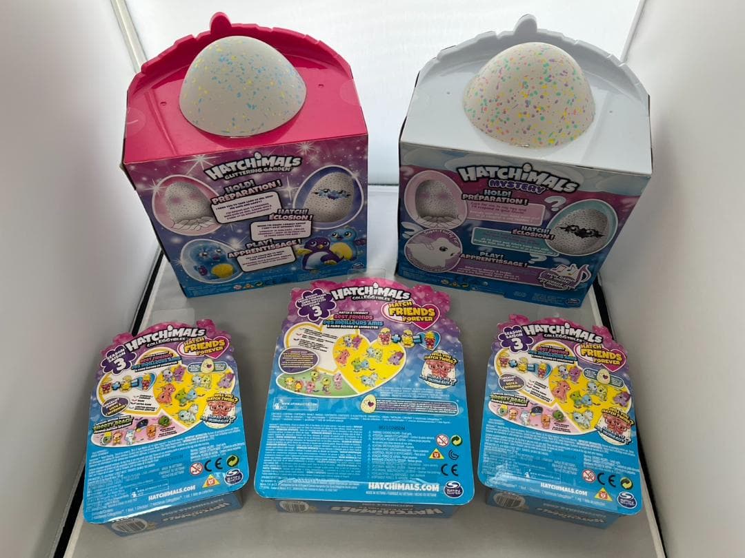HATCHIMALS　うまれて! ウーモ　海外版製品(並行輸入品)　5点セット