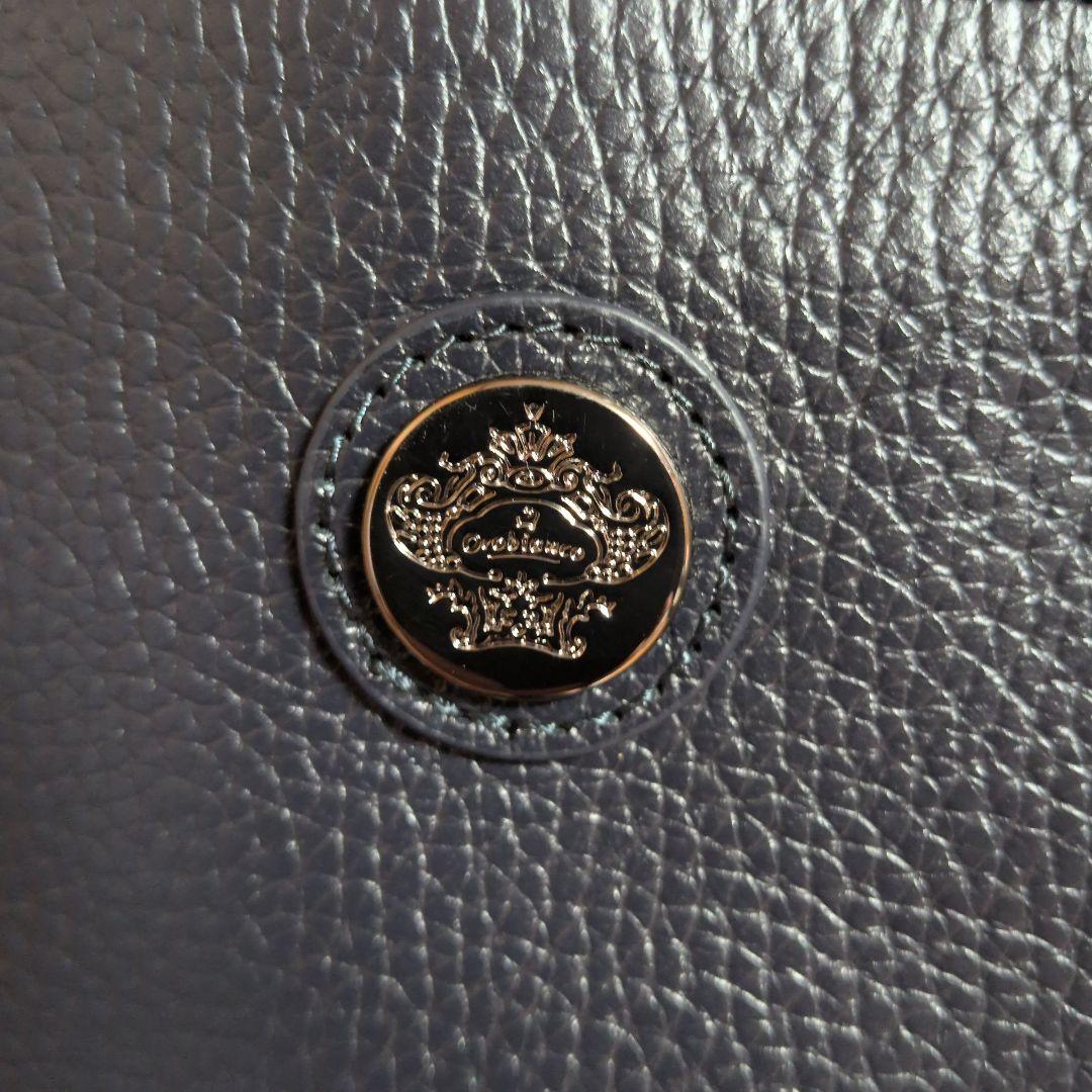 【お値下げ不可】オロビアンコ　ビジネスバッグ　ダークネイビー【未使用に近い】