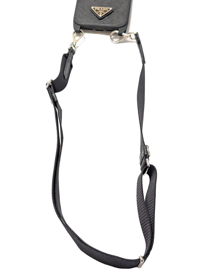 新品　PRADA　プラダ　iPhone 14 PLUS ケース　サフィアーノ