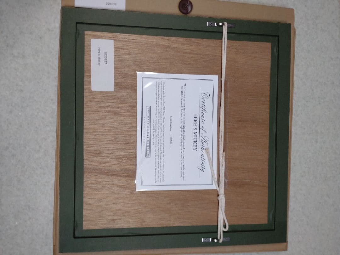 ディズニー　ミッキー　セル画