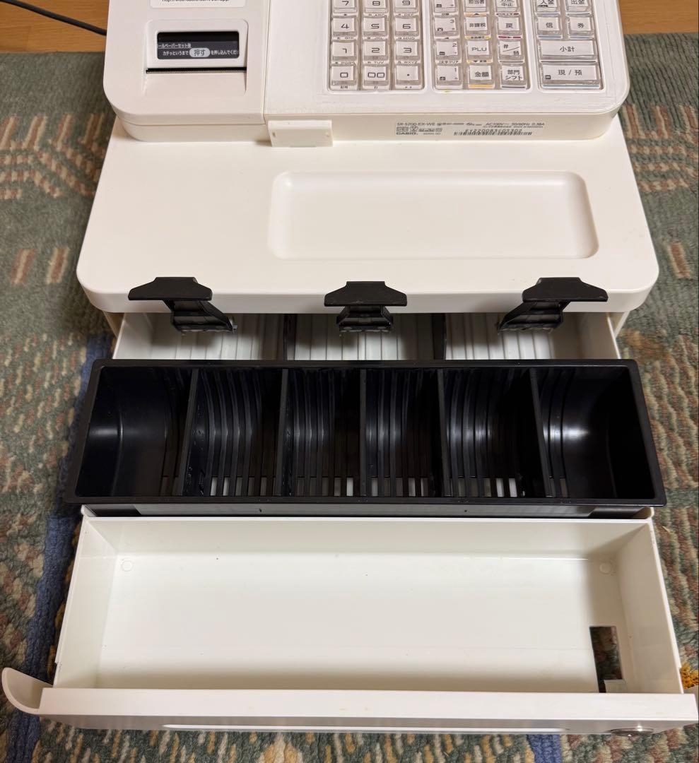 CASIO カシオ SR-S200-EX 感熱紙5ロール付き