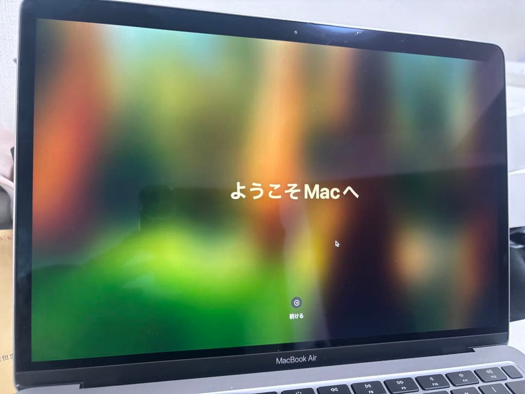 【箱あり】MacBook Air 2020 スペースグレイ　初期化済
