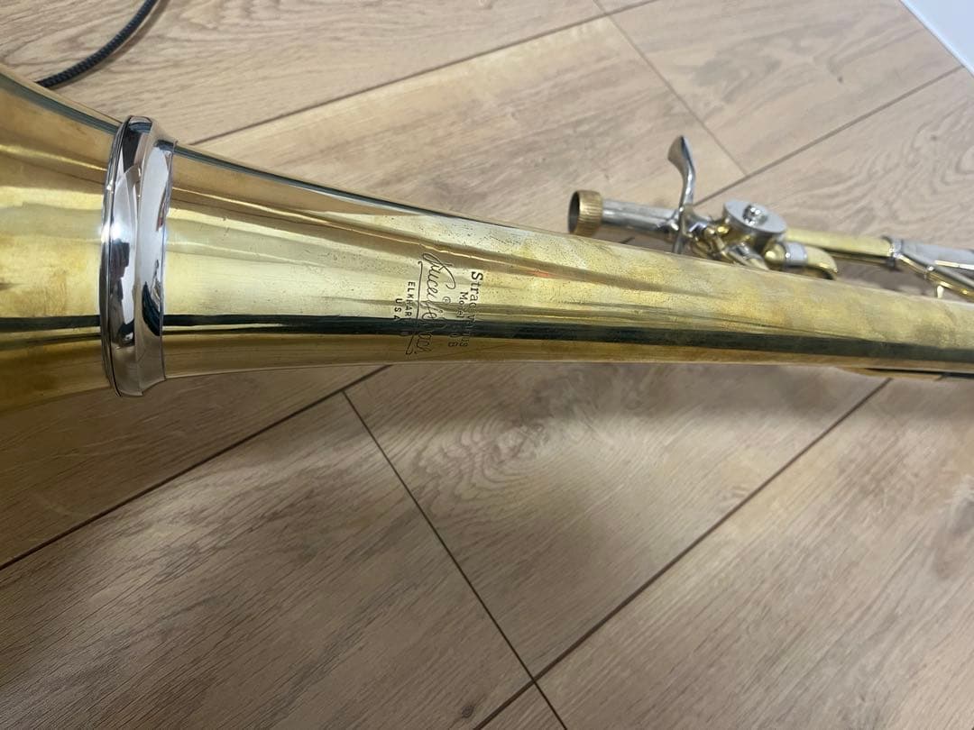 Bach Stradivarius 50BO ベルカット改造 ケース付き