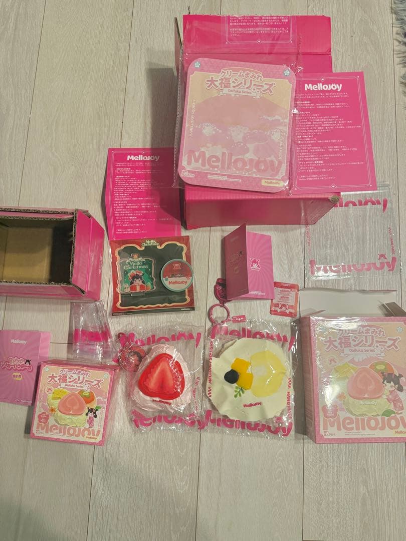 mellojoy メロジョイ 旧クリスマスいちご大福＆新マンゴードリアン