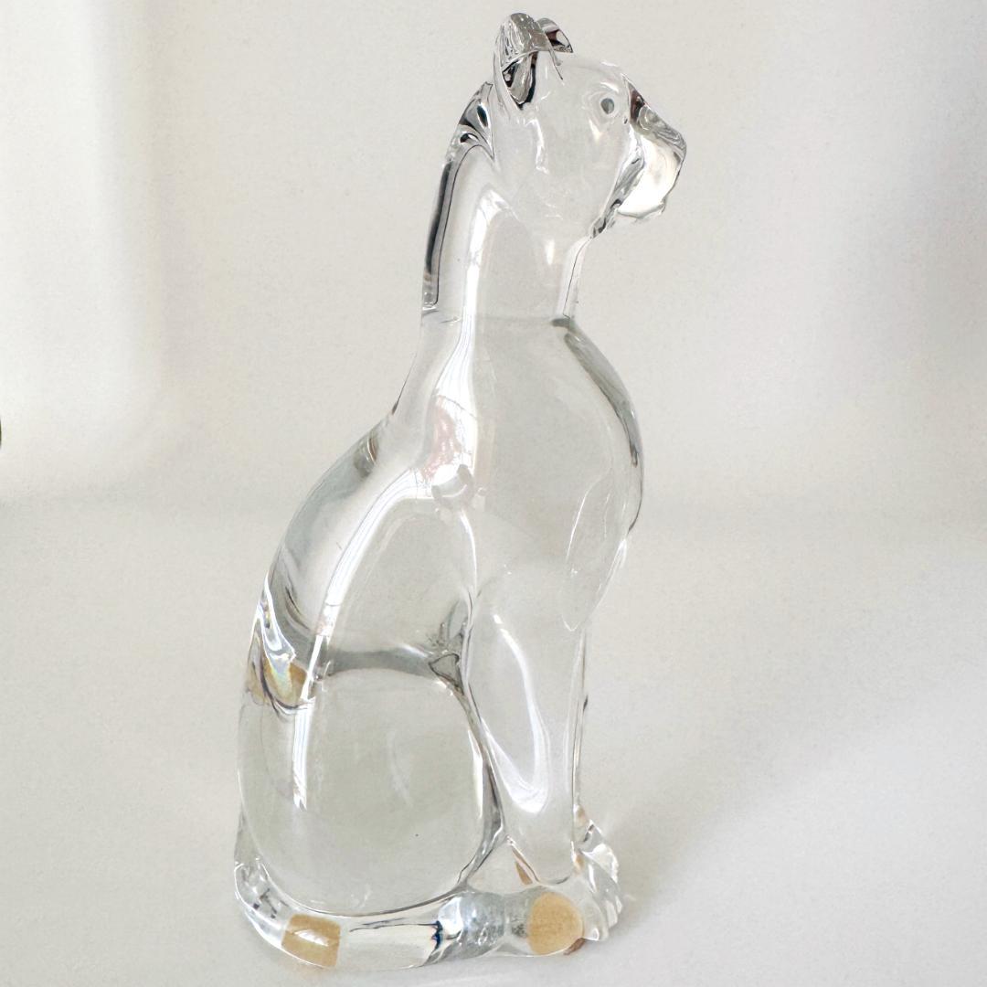 【バカラ】動物 猫 エジプト エジプシャンキャット 置物 インテリア★幸運/金運