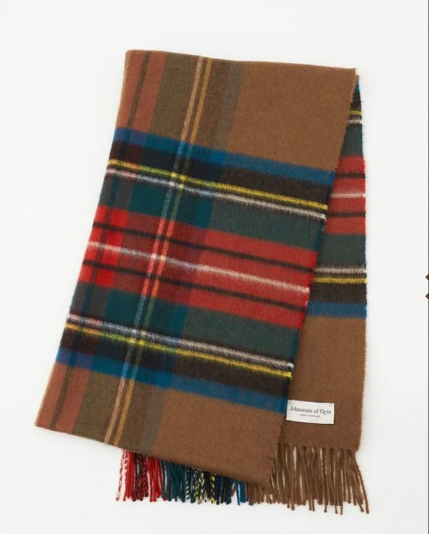 新品　Johnstons of Elgin 別注　ストール　yuki 完売