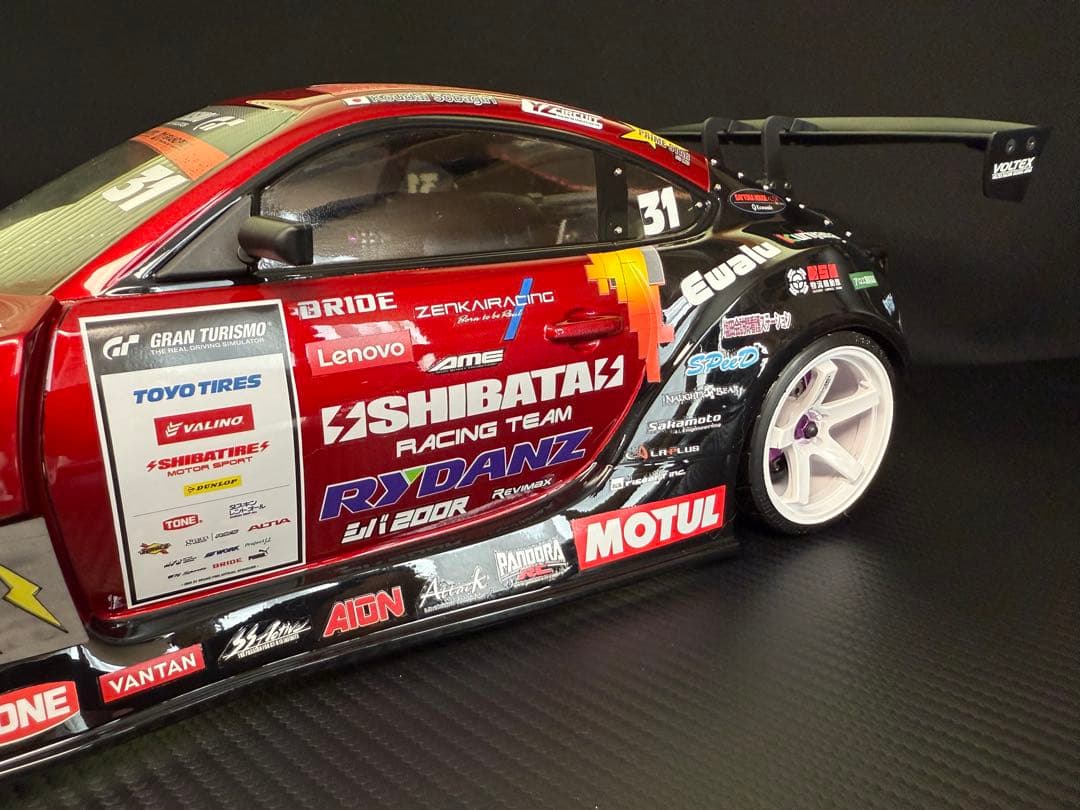 SHIBATA GR86 D1GP ボディ(レッド塗装済み)
