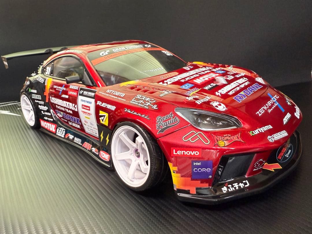 SHIBATA GR86 D1GP ボディ(レッド塗装済み)