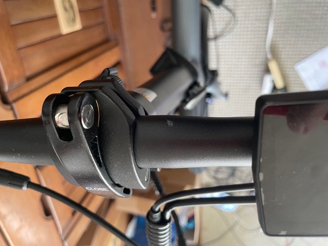 ado 20 電動アシスト自転車　走行距離は10キロ。