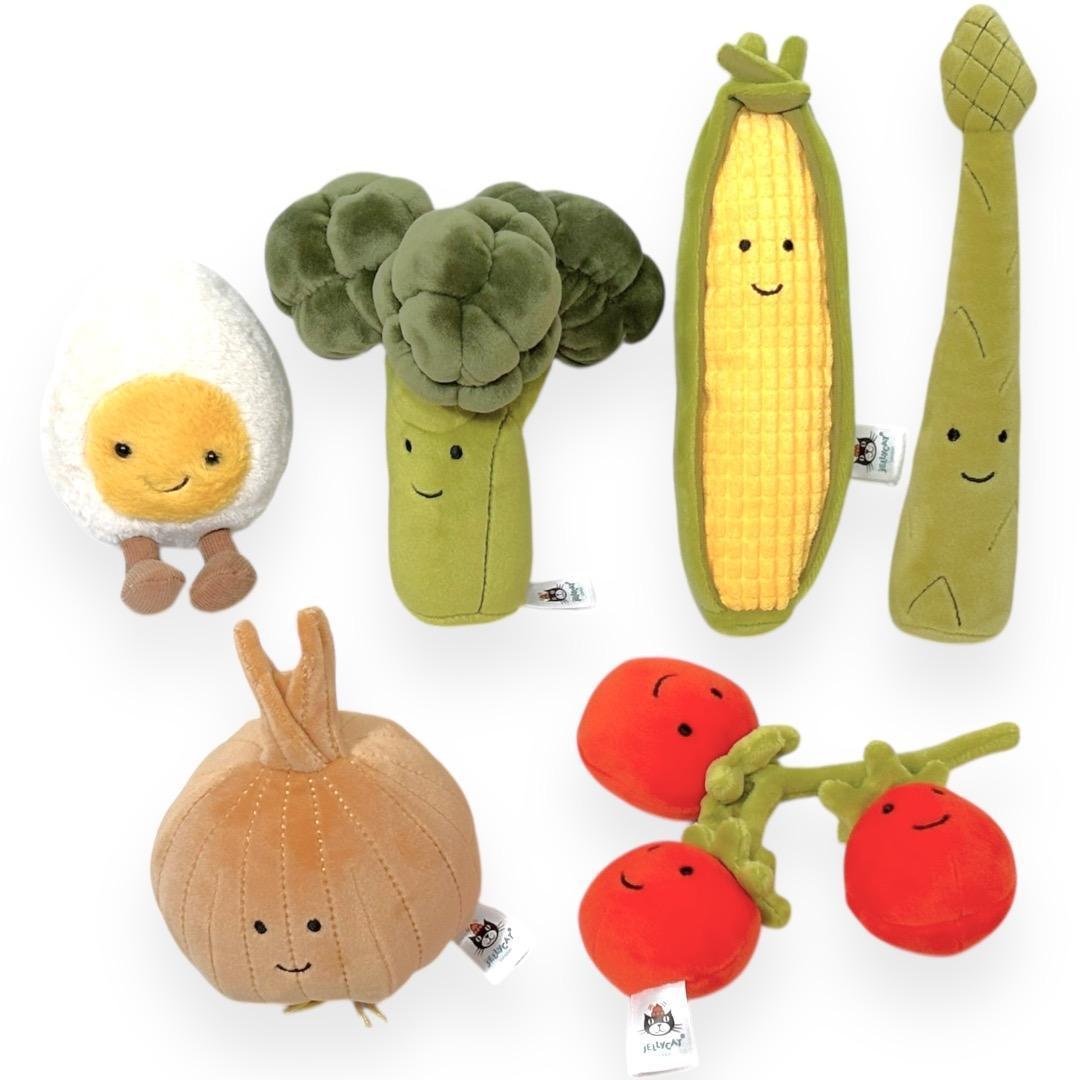  卵 ブロッコリー とうもろこし アスパラガス 玉ねぎ トマト