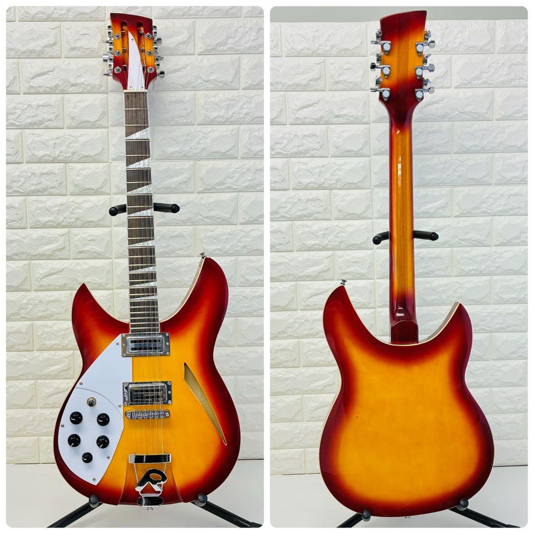 リッケンバッカー風 12弦ギター レフティ 24フレット