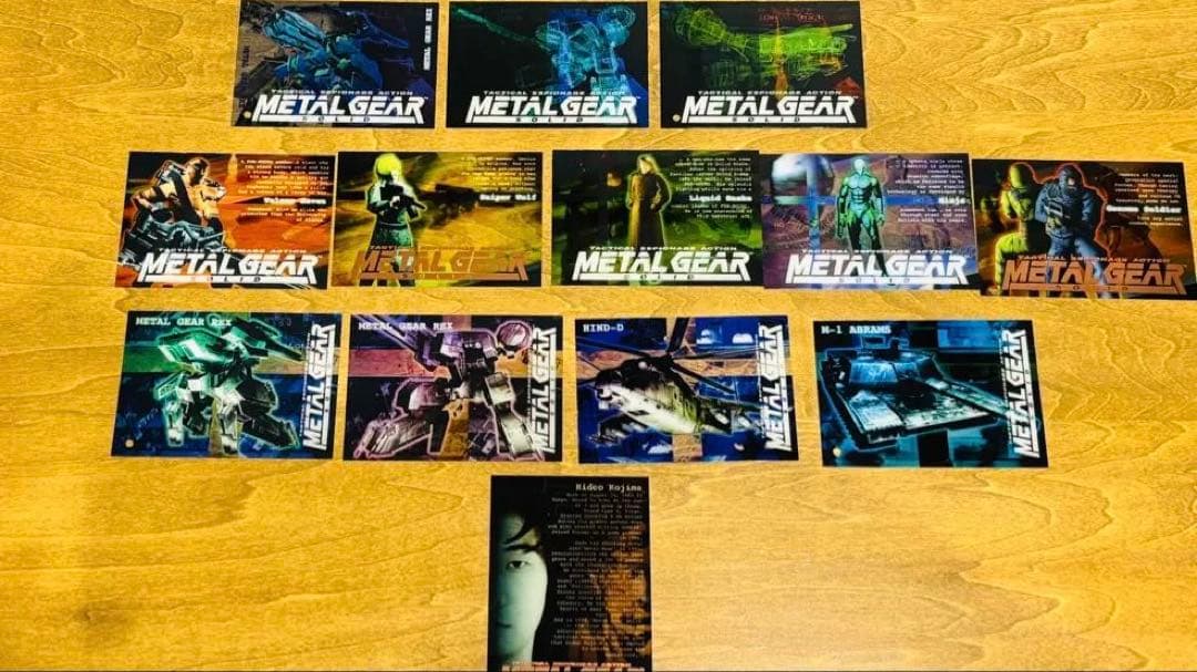 メタルギアソリッド　トレーディングカード