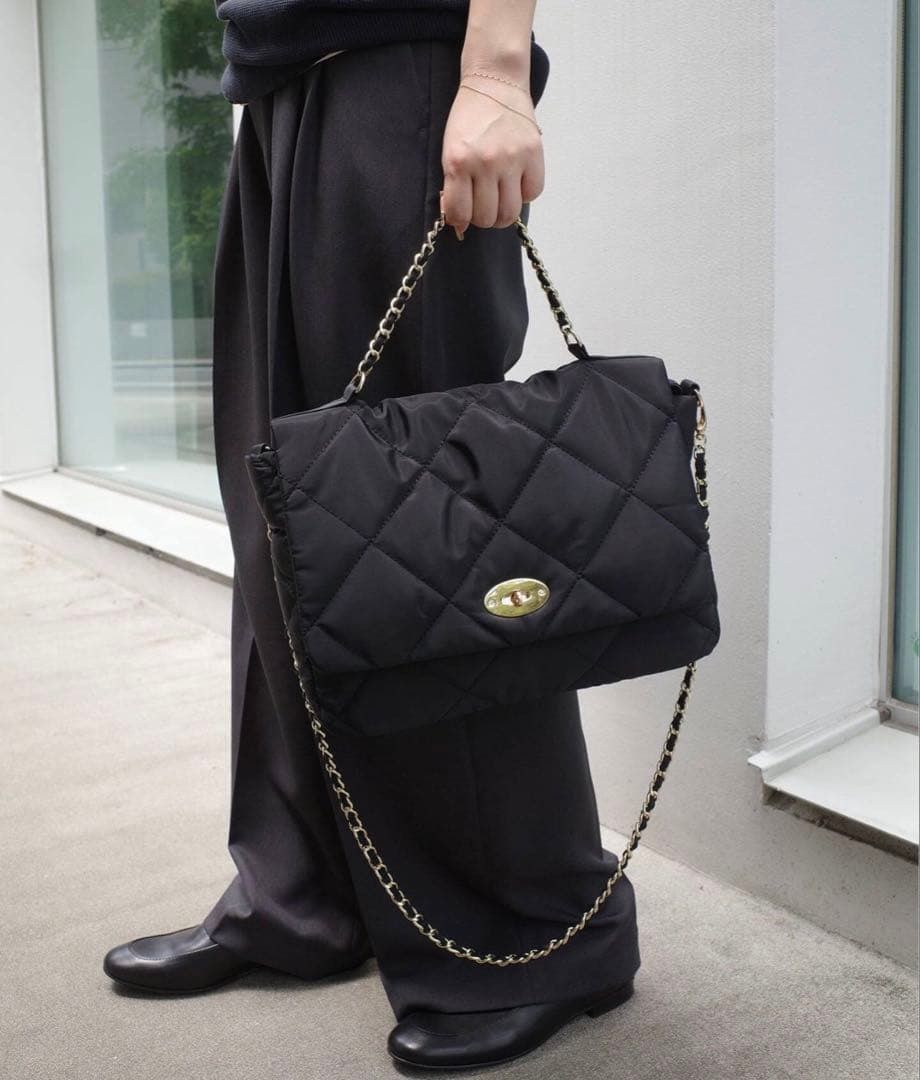 ゆ*！様 【新品未使用】outdoor slobe別注キルティングショルダー　ブ