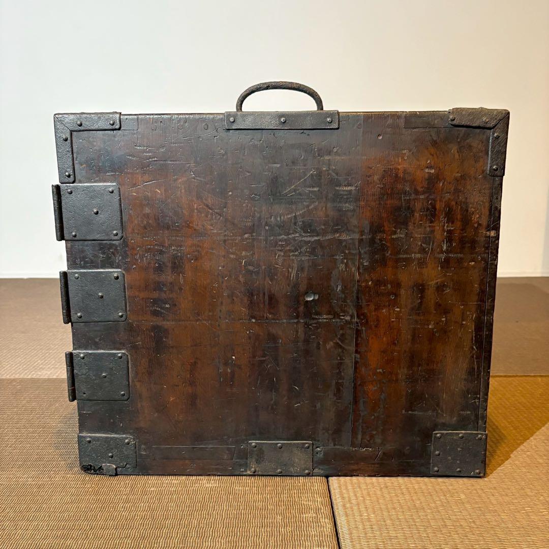 船箪笥 船金庫 古民具 箪笥 銭箱 銭函 時代箪笥 小箪笥 時代箱