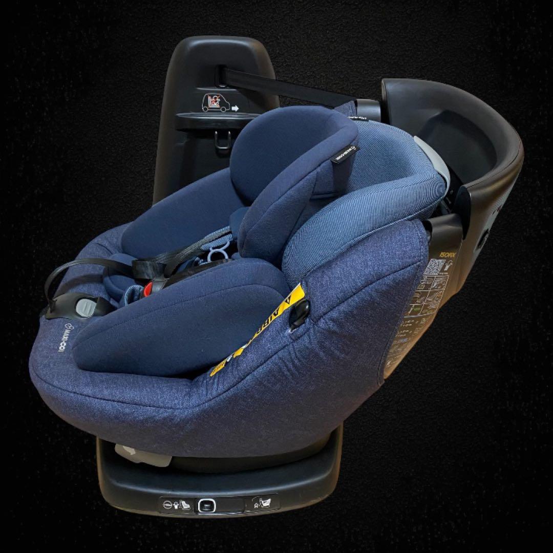 美品✨MAXI-COSI AxissFix Plus ネイビー ISOFIX対応
