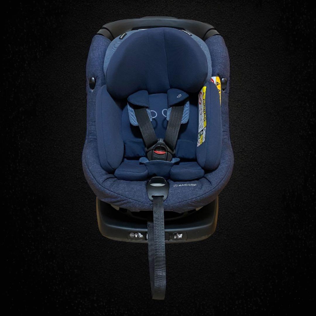 美品✨MAXI-COSI AxissFix Plus ネイビー ISOFIX対応