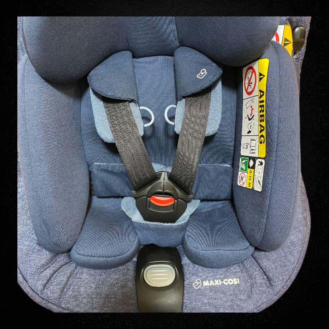 美品✨MAXI-COSI AxissFix Plus ネイビー ISOFIX対応