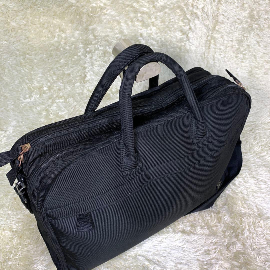 大容量 ポーター ブリーフケース ポジション 2WAY ビジネスバッグ ブラック