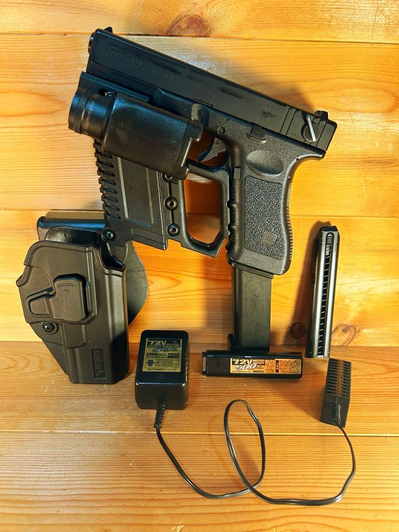 2*9様 東京マルイ　‼️18禁グロック18C 外装カスタム品‼️