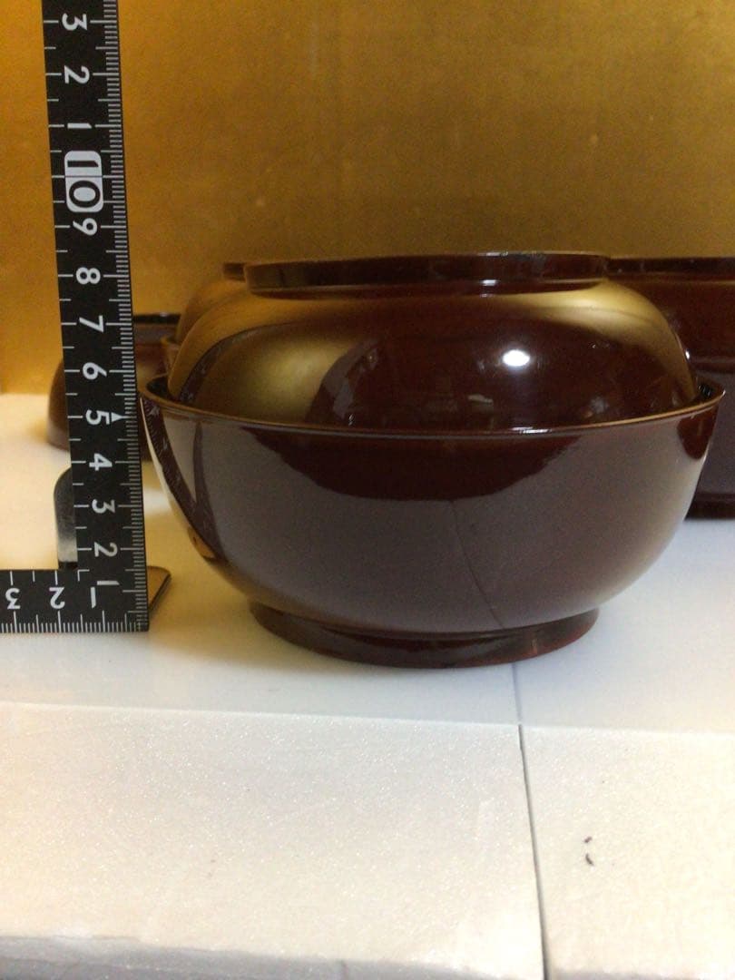 木製蒔絵入りお椀５客セット