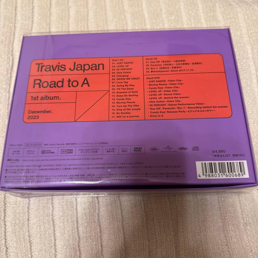 Travis Japan Road to A FC限定盤 DVD