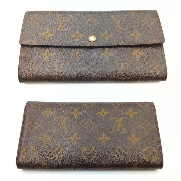 ルイヴィトン モノグラム 長財布 二つ折り ポルトフォイユ サラ 旧型 0033