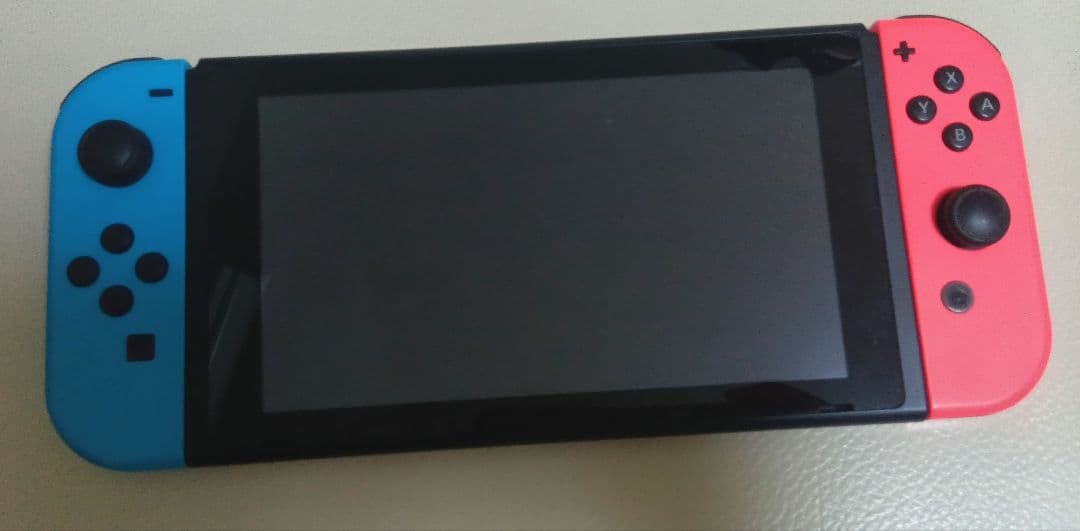 Nintendo Switch 本体 赤 青 グレーコントローラー付き