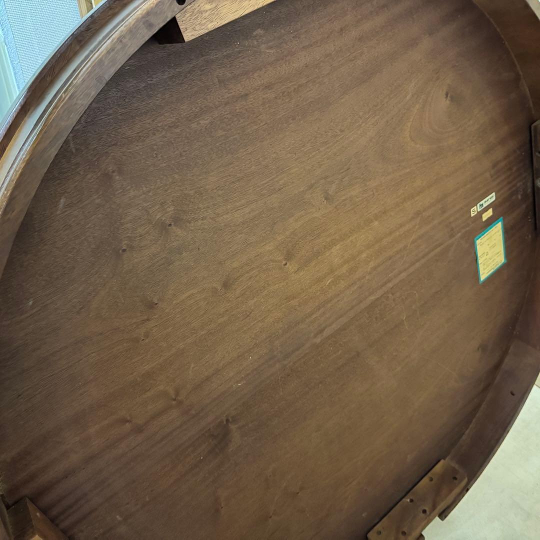 マルニ木工 ラウンドテーブル 地中海 丸テーブル ダイニングテーブル テーブル