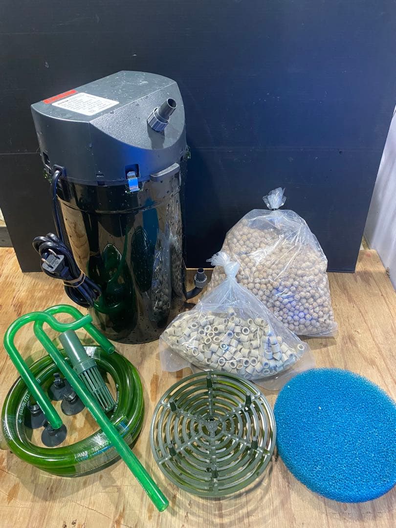 エーハイム クラシックフィルター2215濾材セット50/60Hz共用 比較的美品