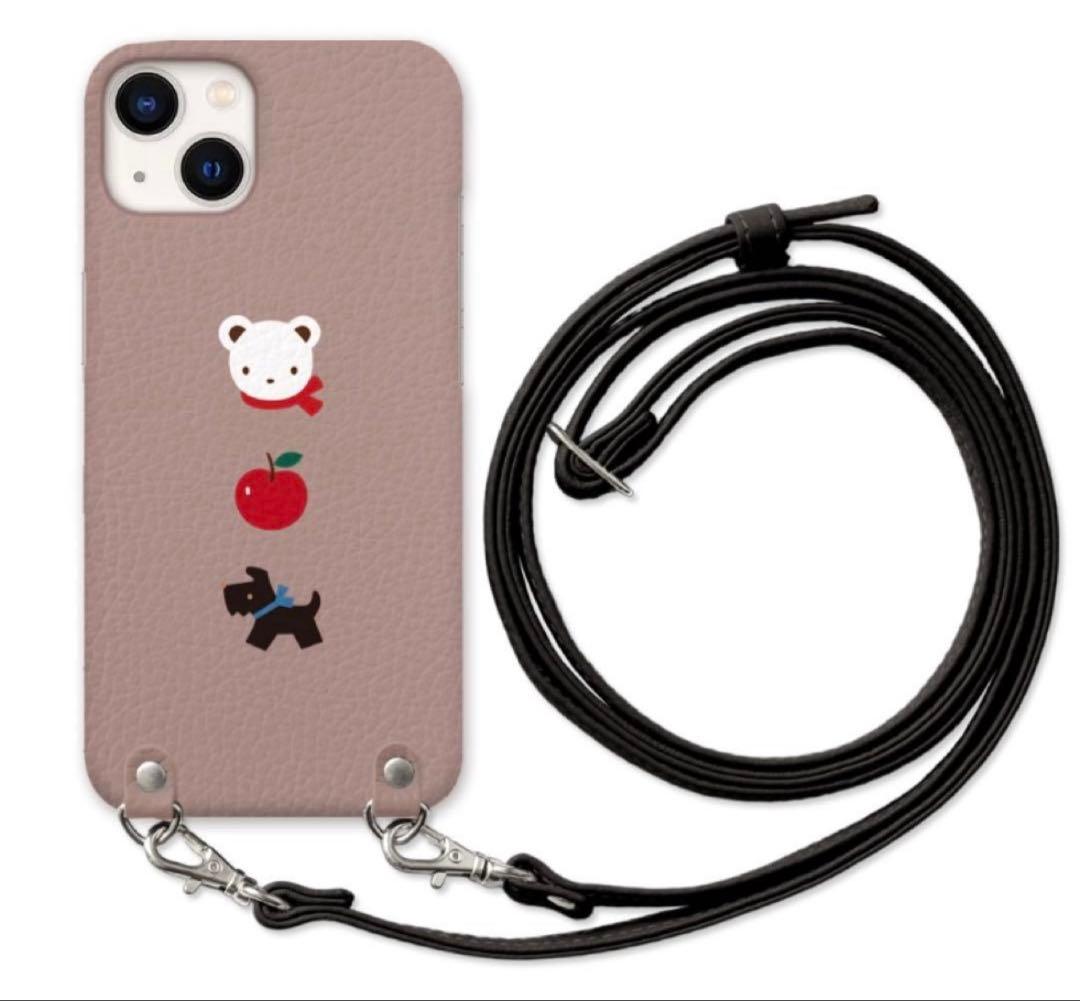 未使用 familiar ファミリア スマホケース iPhone16 ストラップ