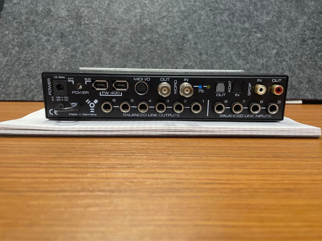 RME Fireface 400 通電確認済み 本体のみ