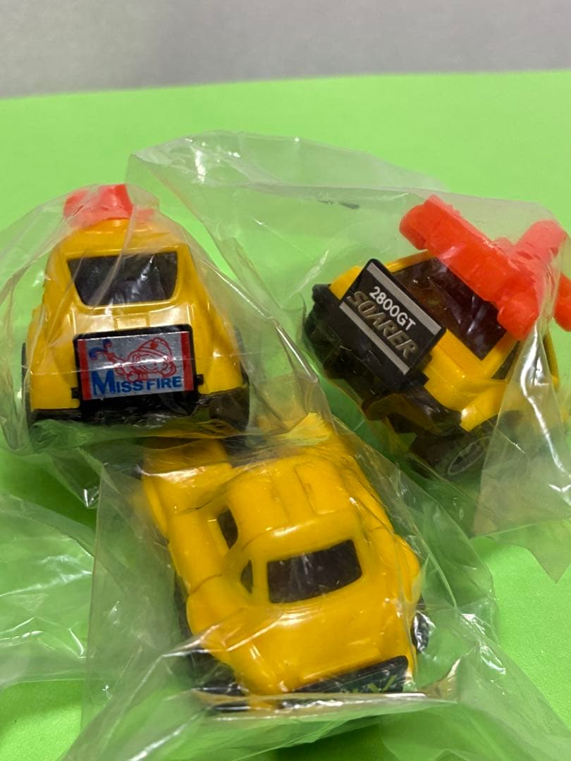 チョロQ、5台セット・黄色