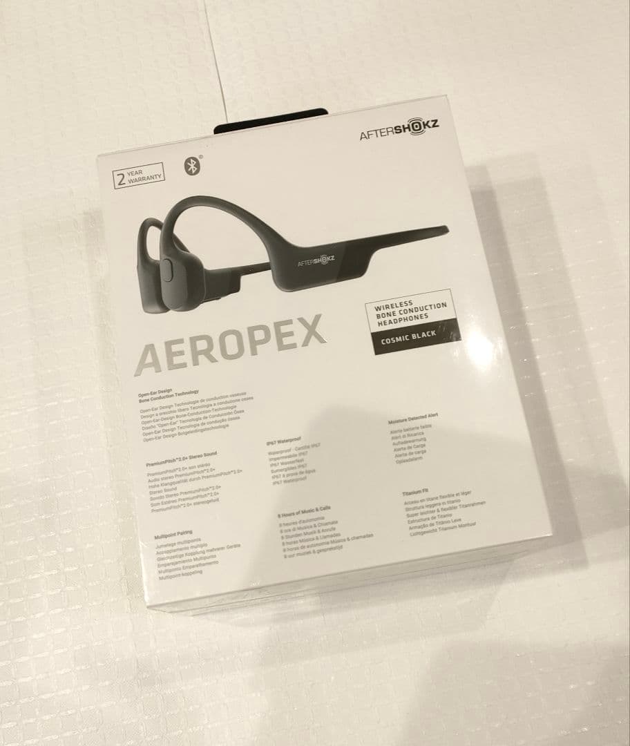 AFTERSHOKZ　AFT-EP-000011　 ワイヤレス骨伝導イヤホン
