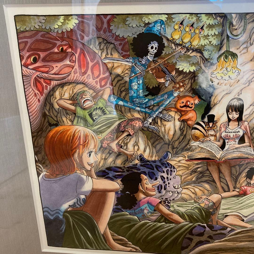 ONE PIECE 複製原画 フレーム付き