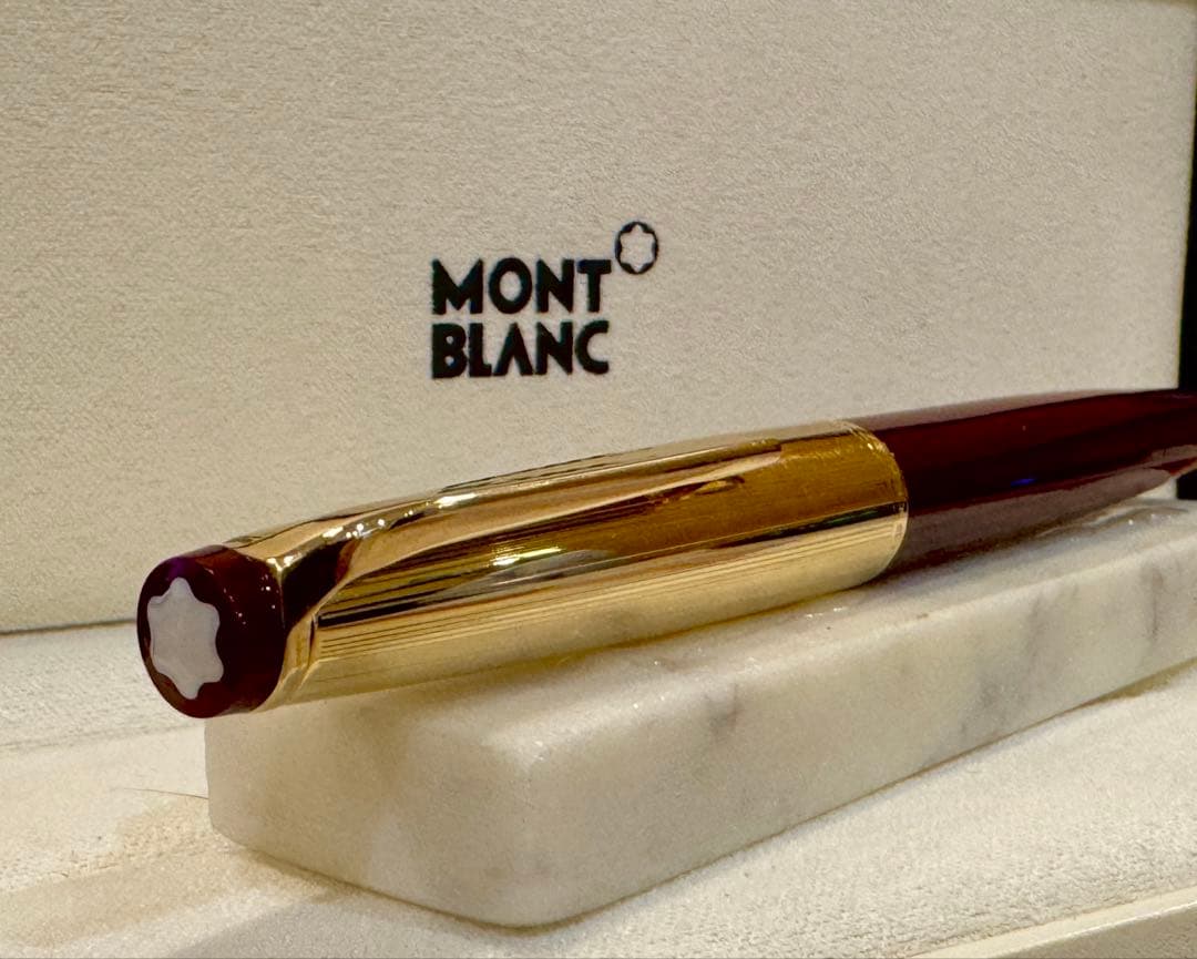 【極美品・激レア】モンブラン No74 1960年代 ビンテージ万年筆　ボルドー