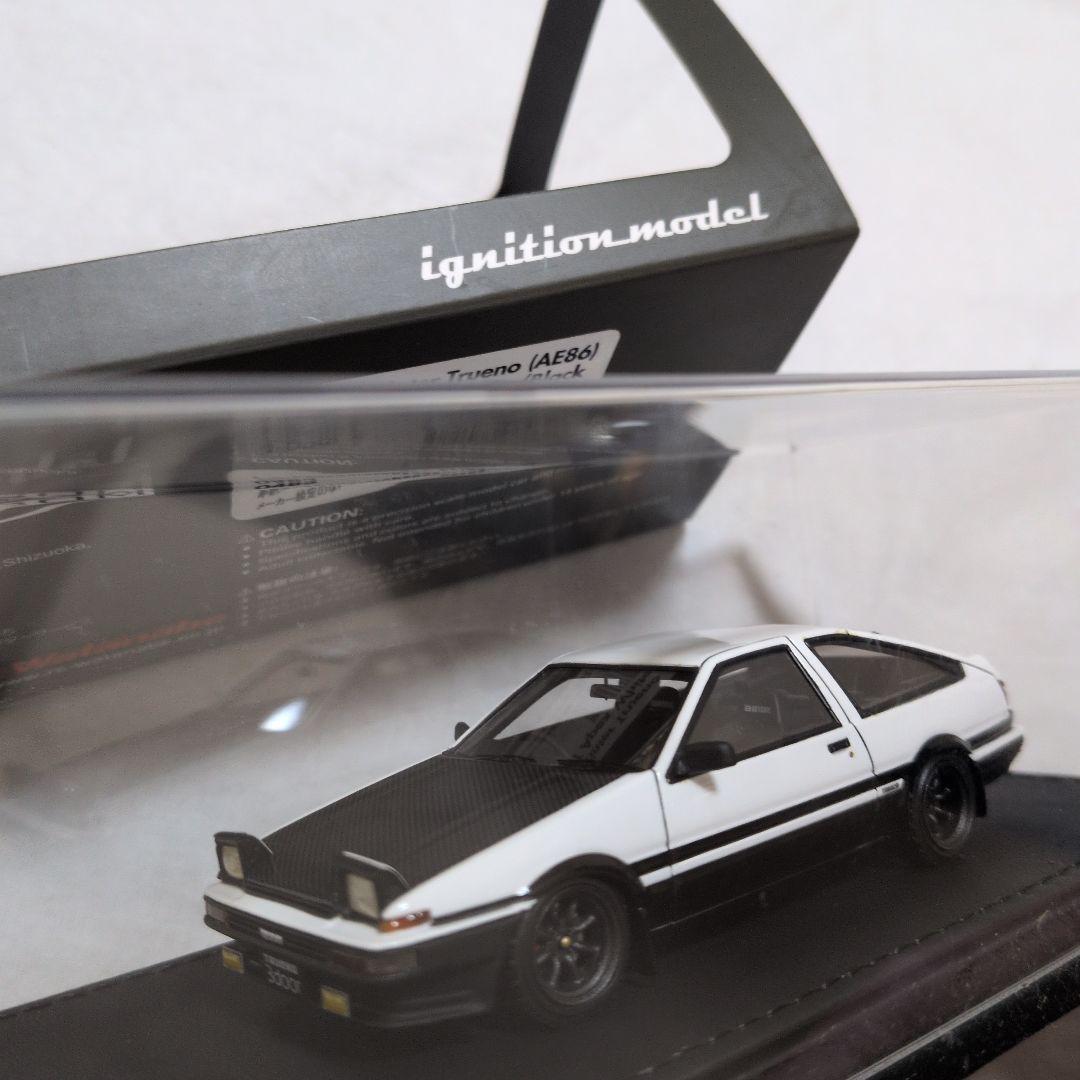 イグニッションモデル 1/43 AE86トレノ カーボンボンネット