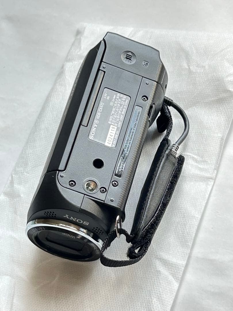 《1度だけ使用》 SONY HDR-CX470 ビデオカメラ