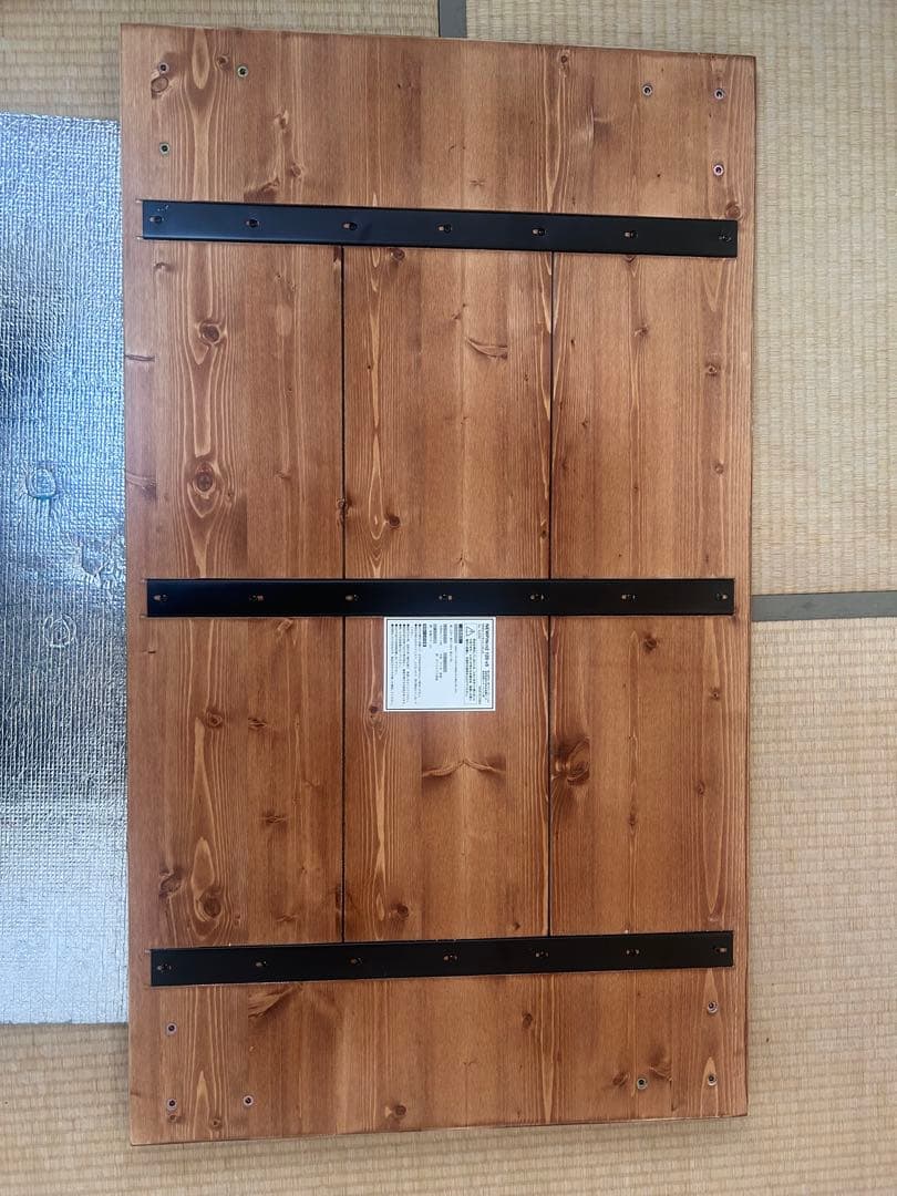 ダイニングテーブル 120cm 面取り加工 スチール