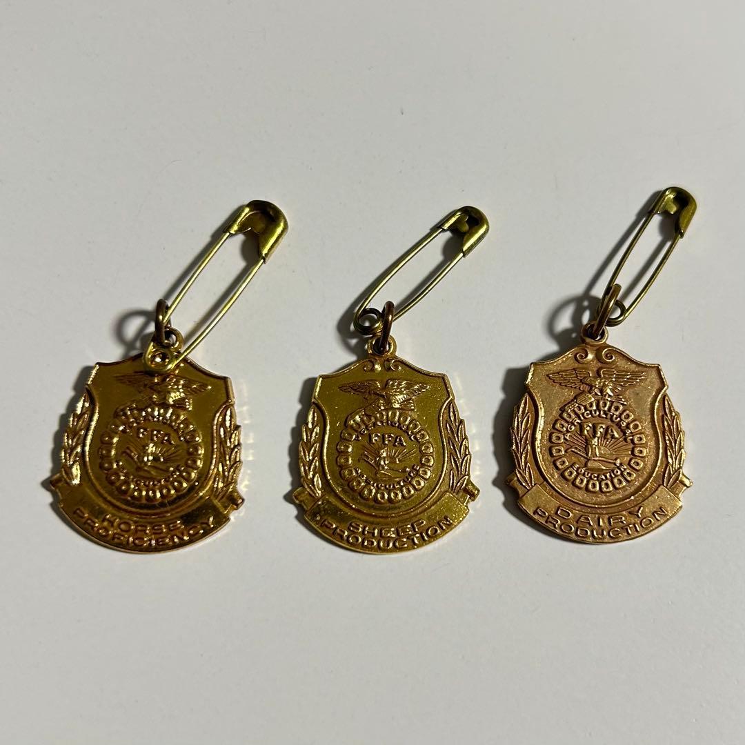 FFAジャケット　バッジのみ5点