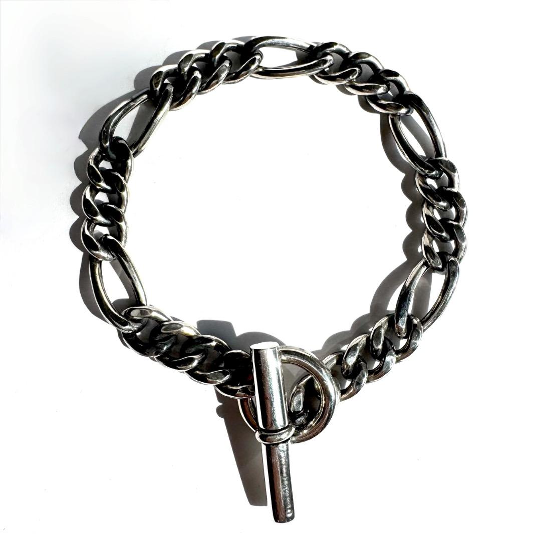 アクセサリー Silver925 Hollow C.Figaro Chain Bracelet