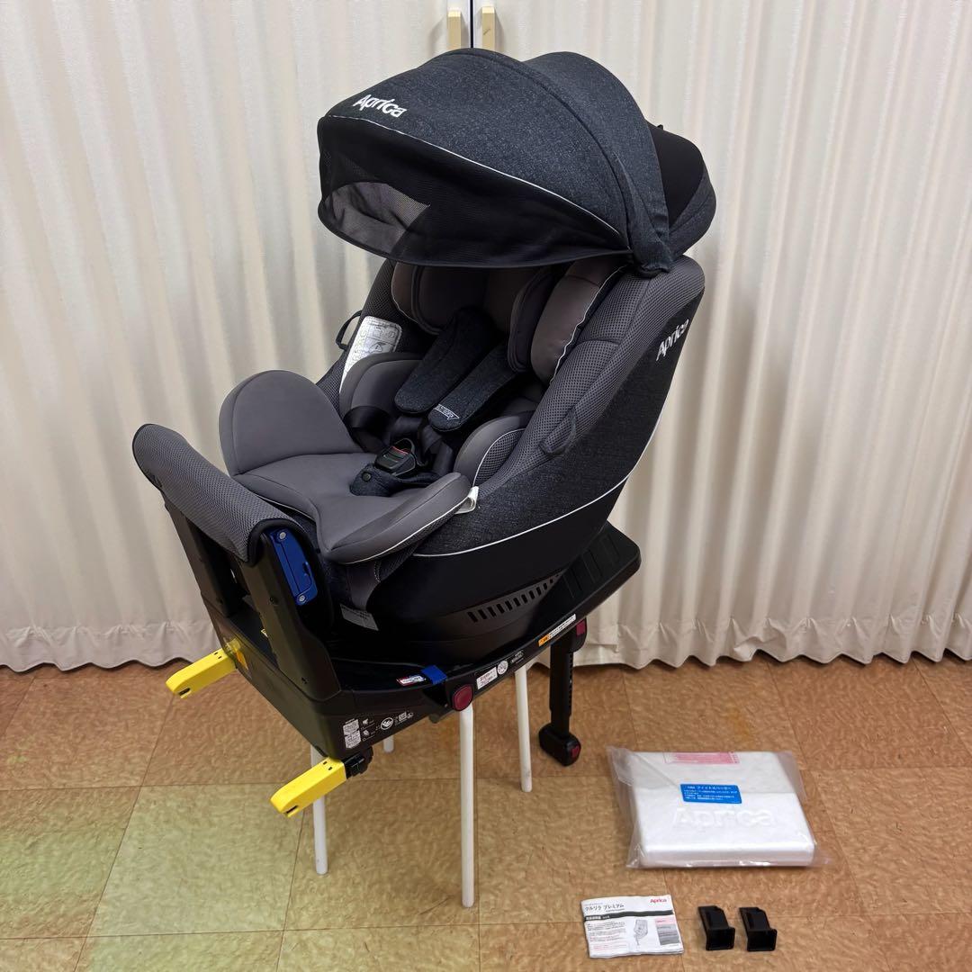 クリーニング済　☆綺麗☆　アップリカ　クルリラ　プレミアム　ISOFIX　完品