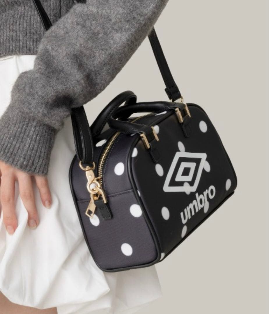 [UMBRO × Casselini] 2WAYプリントミニボストン