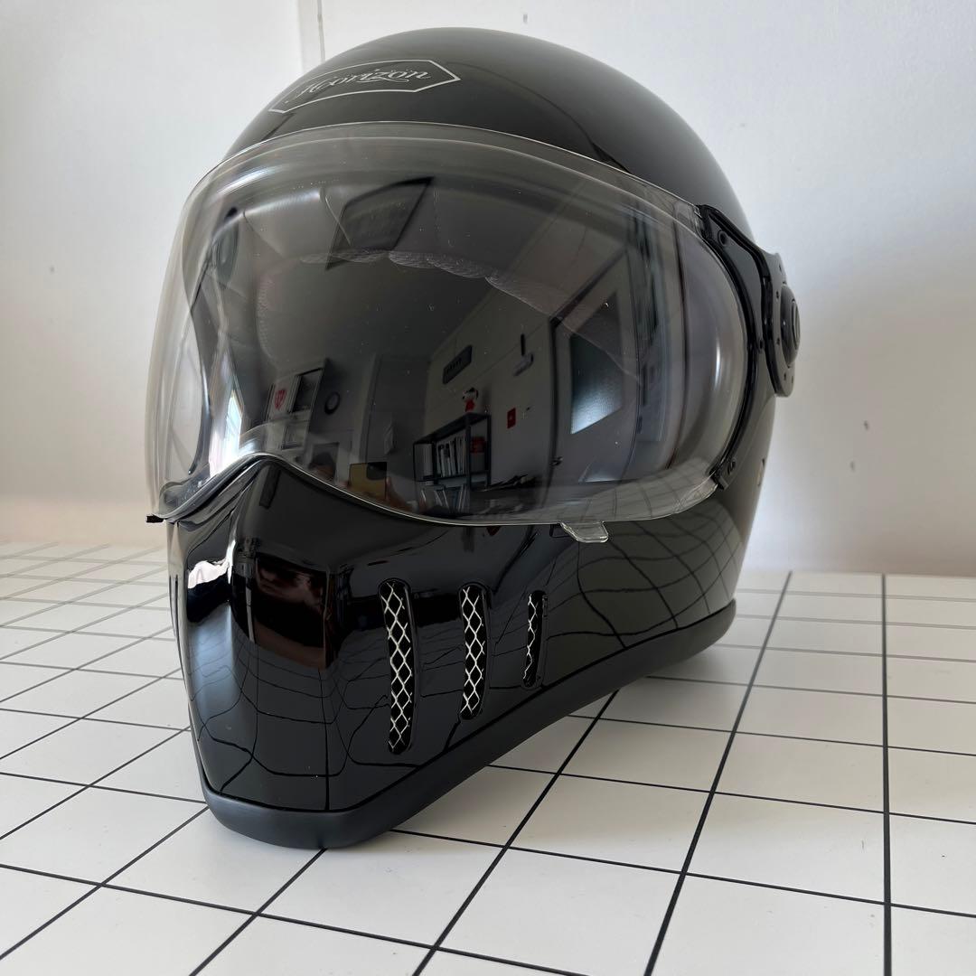 (美品)HORIZON HELMETS JADE（ジェイド）ブラックLサイズ