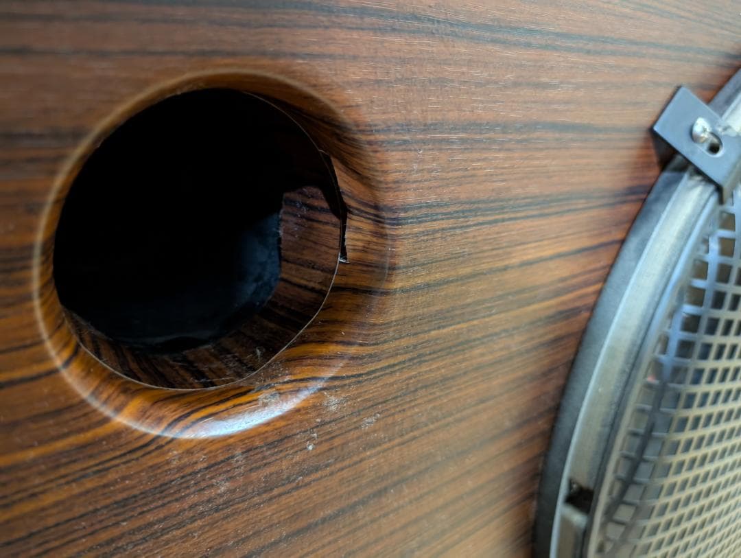 自作 JBL GTX15 38cm リアテック木目調仕上