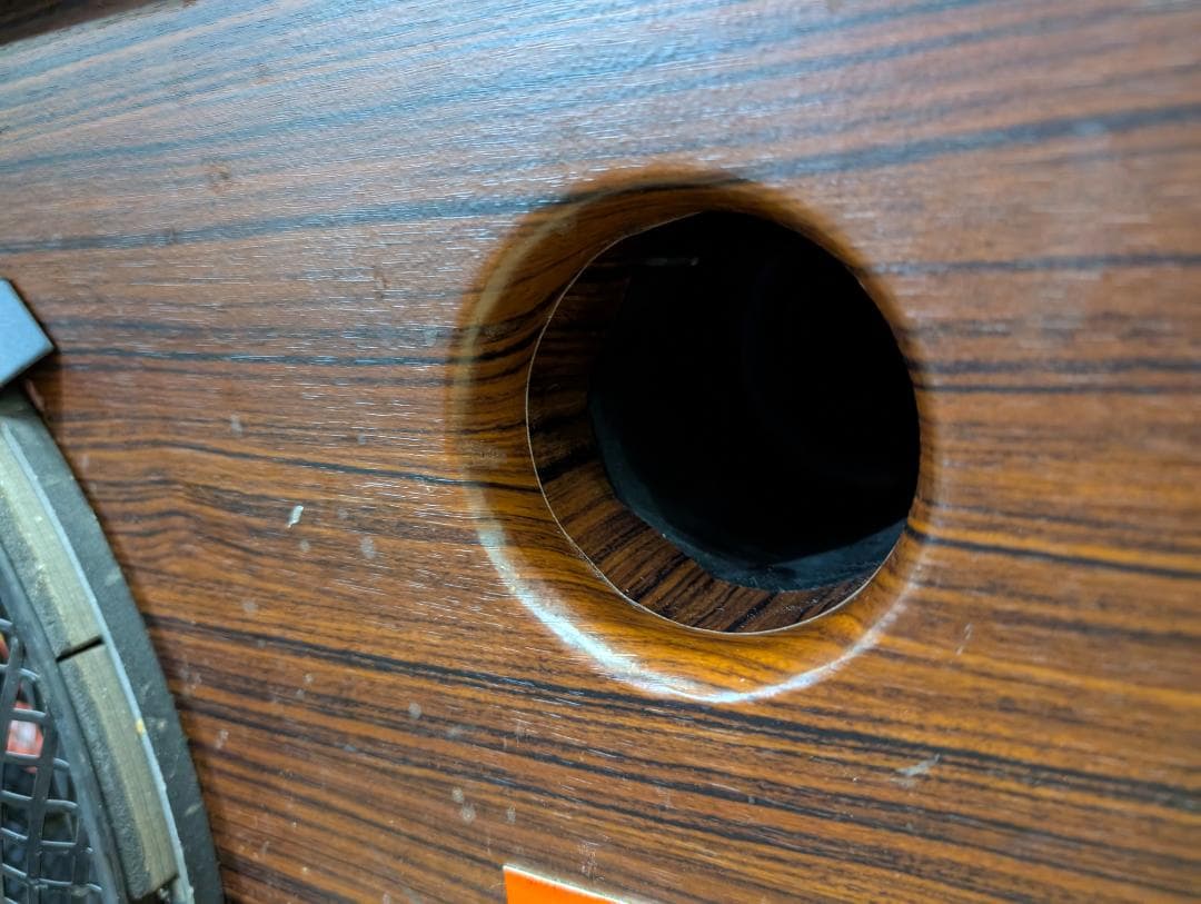 自作 JBL GTX15 38cm リアテック木目調仕上