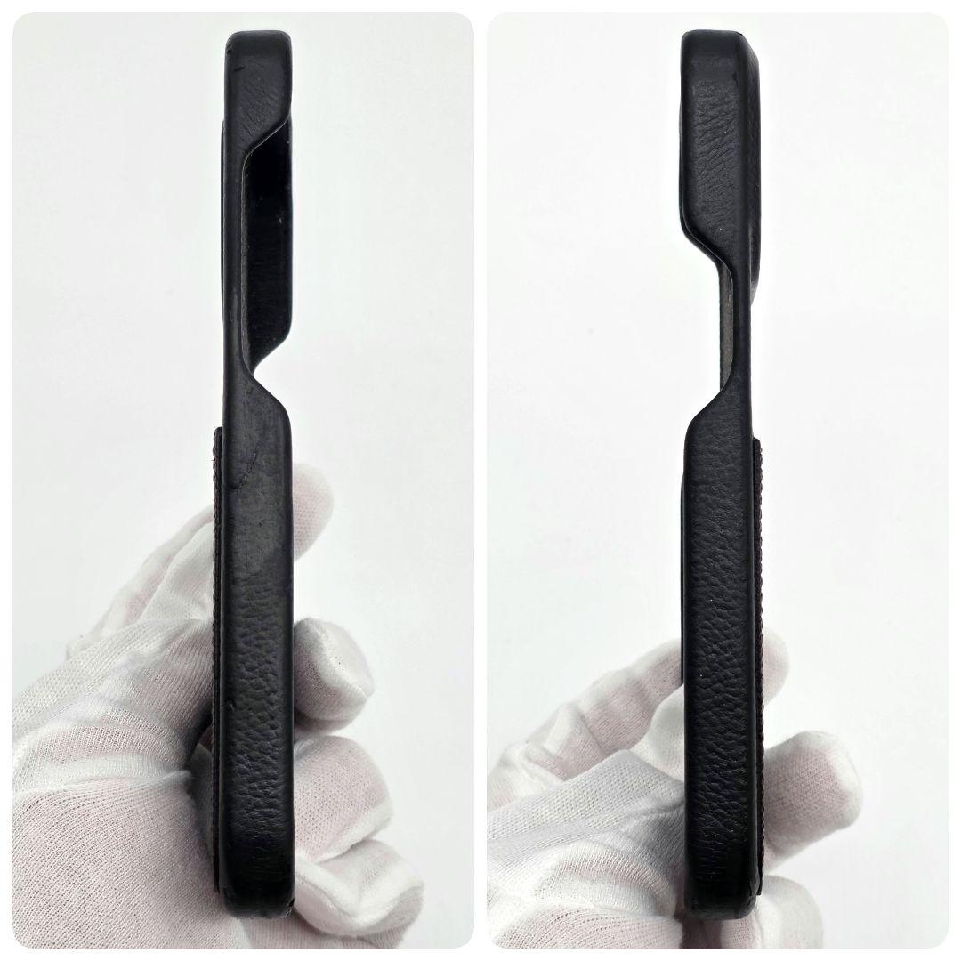 CHANEL iphone15proケース マトラッセ チェーン レザー