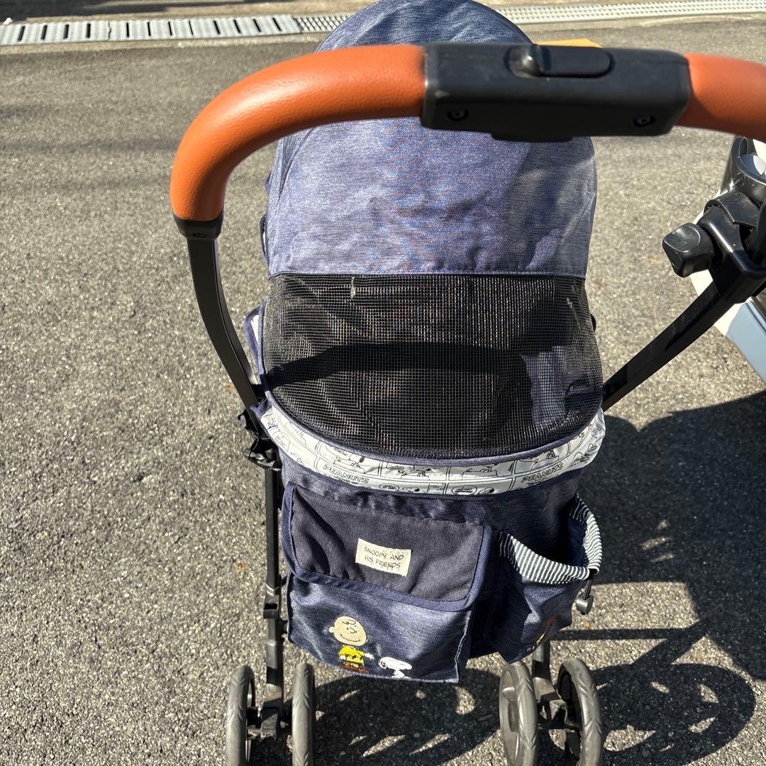 ペットパラダイス スヌーピー カート 多頭飼い 小型犬 キャリー 犬 猫 深型